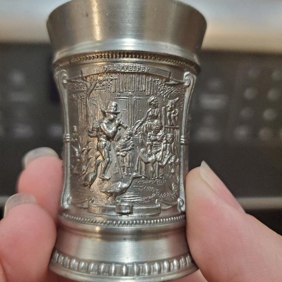 Pewter Shot Glass Germany - Picture 2 of 6